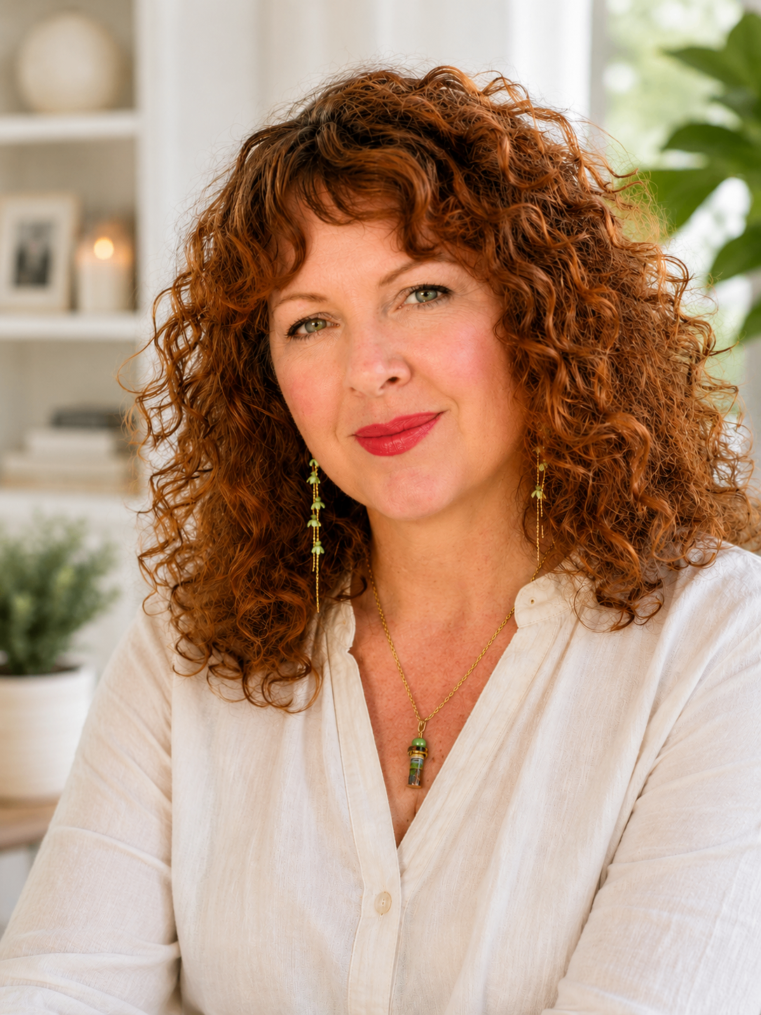 Portrait of Suzanne, founder of Haven and Heart